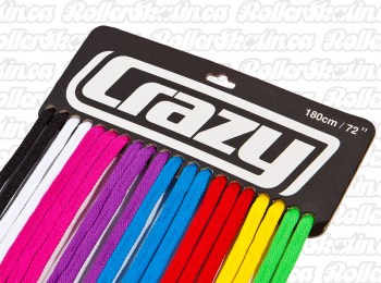 CRAZY Premium Skate Laces 72" or 96"